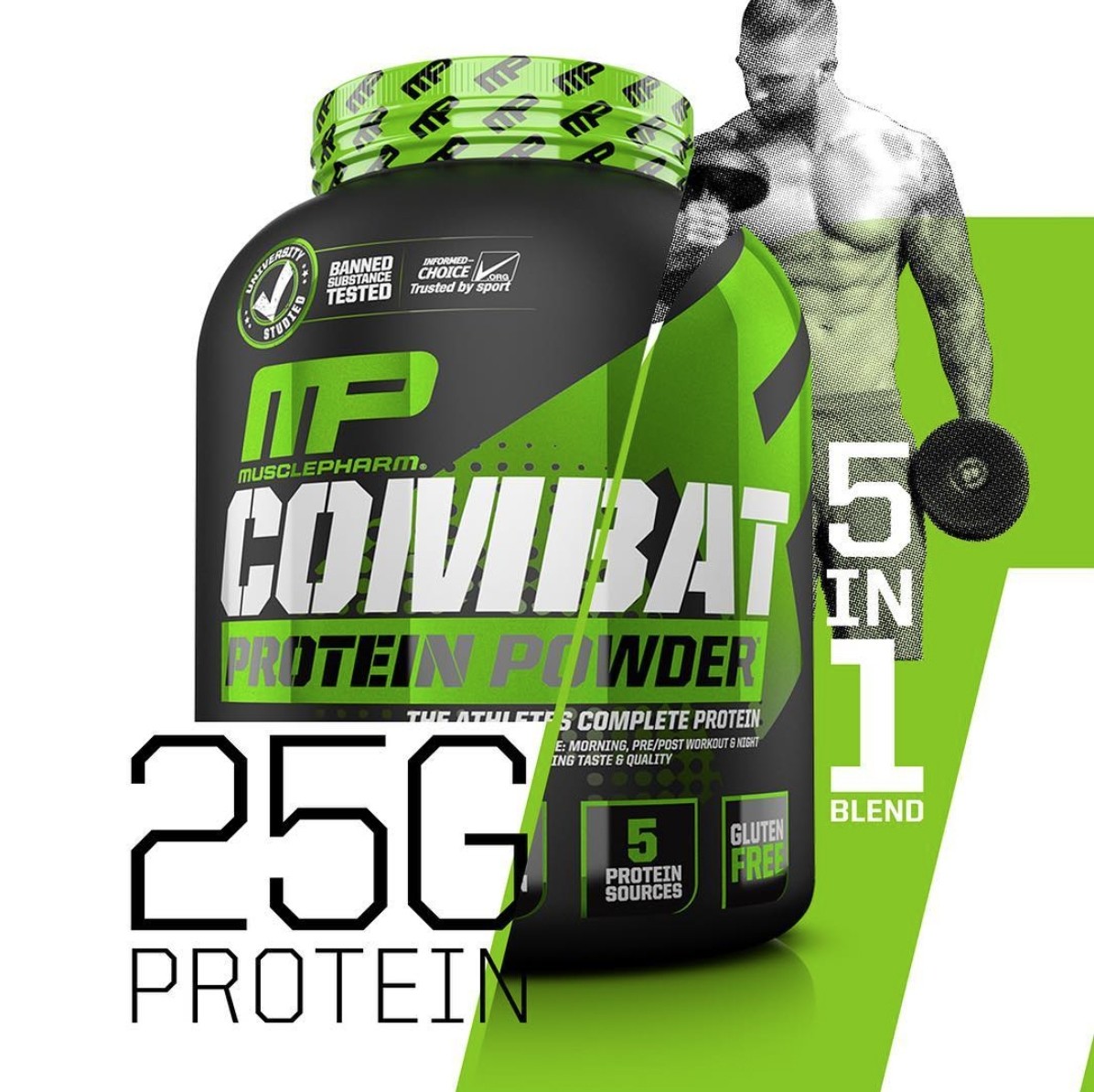 MUSCLEPHARM COMBAT 1,8 kg