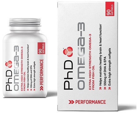 PHD OMEGA-3 90 stk 