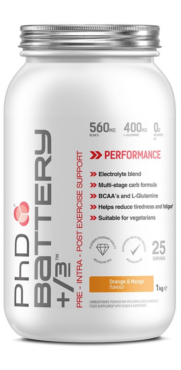 PHD BATTERY +/- 1000 g