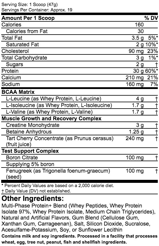 MUSCLETECH NITRO-TECH POWER 1810 g