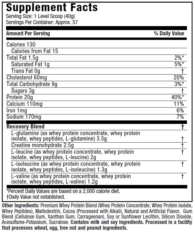 MUSCLETECH 100% PREMIUM WHEY PROTEIN 2267 g