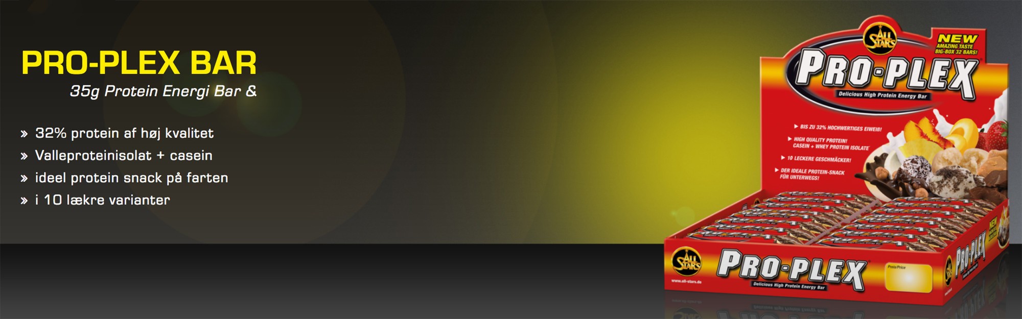 ALL STARS PRO-PLEX BAR 32 x 35 g 