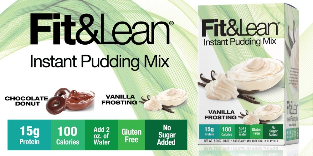 MHP INSTANT FIT & LEAN PUDDING MIX 6 x 25 g 
