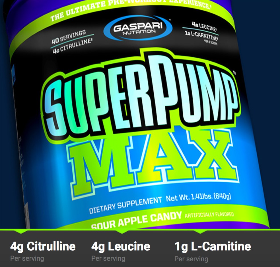 GASPARI NUTRITION SUPERPUMP MAX 40 PORTIONER 
