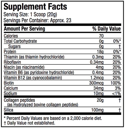 PURELY INSPIRED COLLAGEN PEPTIDES 454 g 