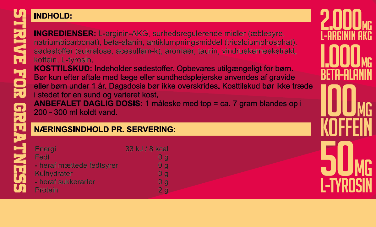 IN2ZYM PRE-WORKOUT 200 g 