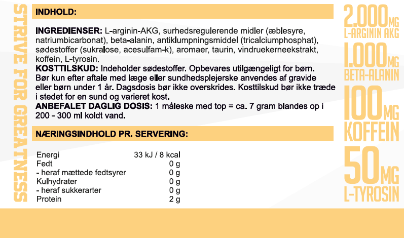 IN2ZYM PRE-WORKOUT 200 g 
