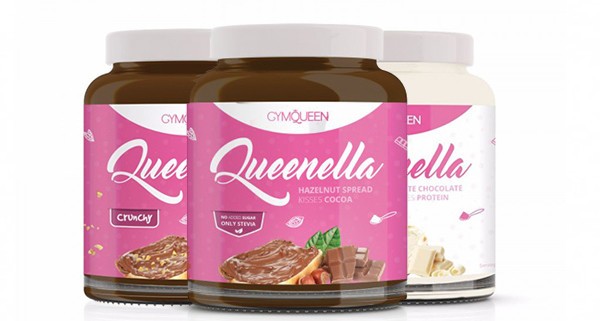 GYMQUEEN QUEENELLA 250 g HAZELNUT SPREAD