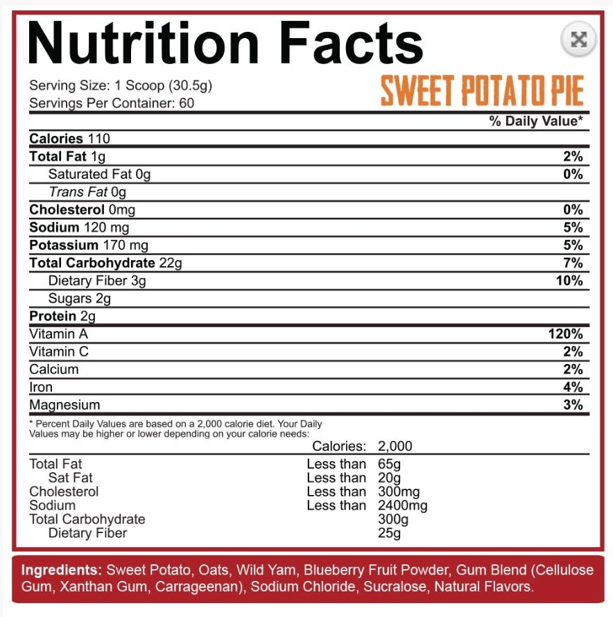 5% NUTRITION REAL CARBS 60 serveringer