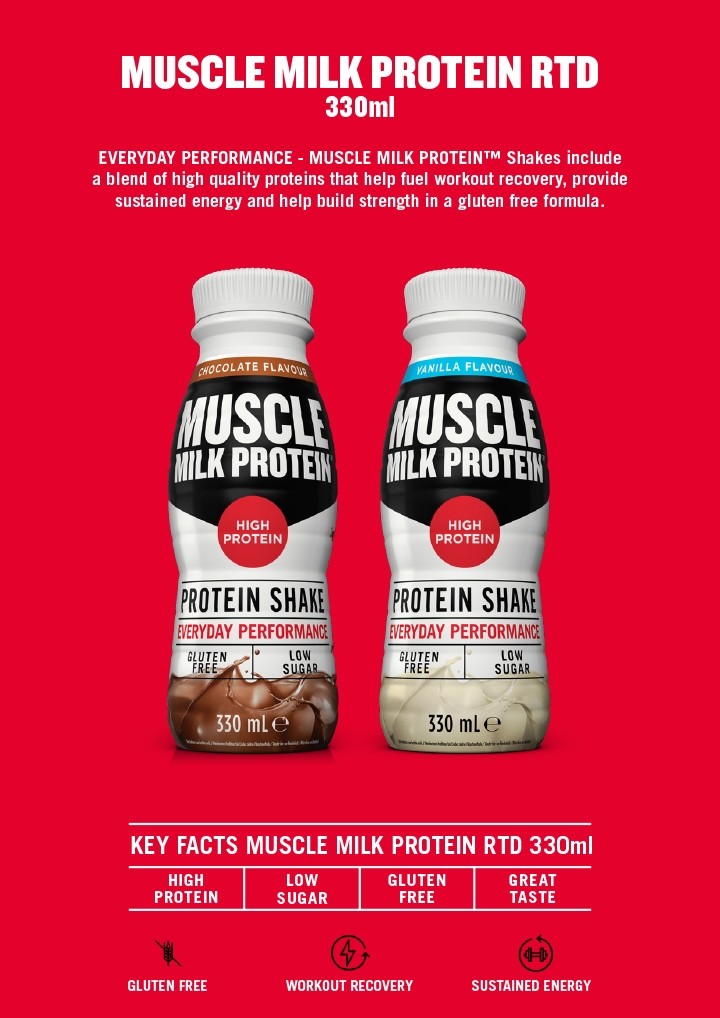 CYTOSPORT MUSCLE MILK PROTEIN RTD 8 x 330 ml 