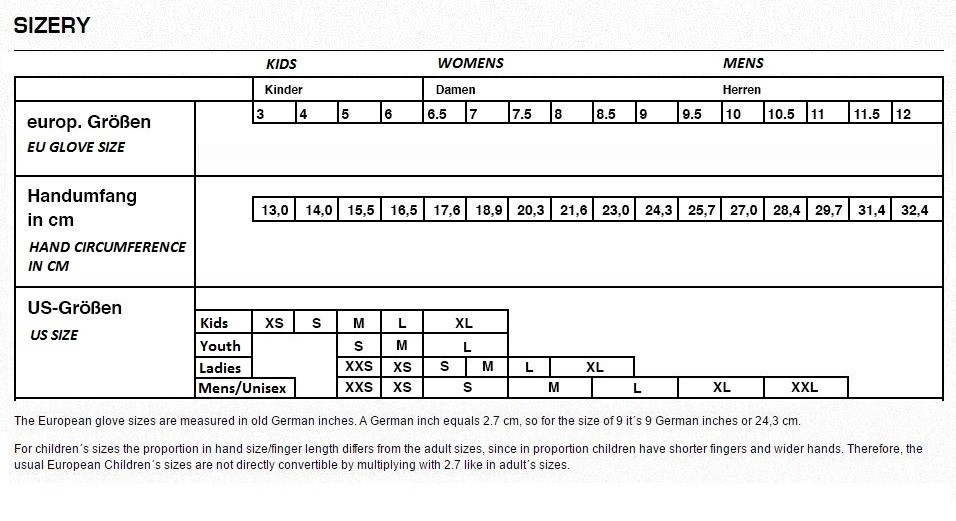 CHIBA POWER GLOVES BLACK WHITE