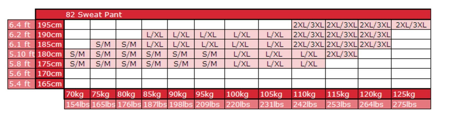 GORILLA WEAR 82 SWEAT PANTS BLACK