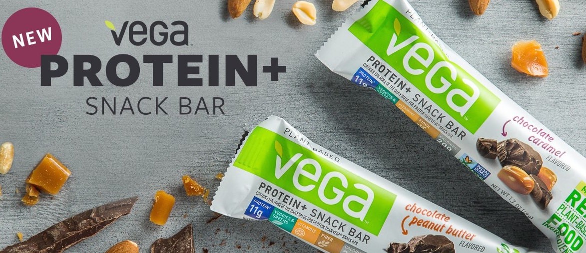 VEGA PROTEIN+ SNACK BAR 12 x 48 g 