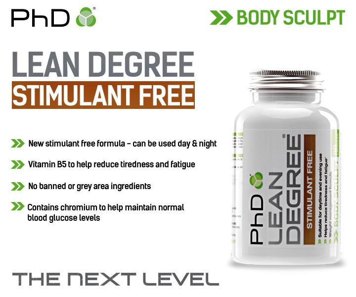 PHD LEAN DEGREE STIMULANT FREE 90 stk 