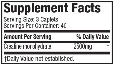 MUSCLETECH PLATINUM 100% CREATINE 2500, 125 stk 