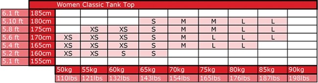 GORILLA WEAR WOMENS CLASSIC TANK-TOP BLACK 