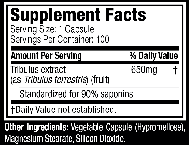 MUSCLETECH ESSENTIAL SERIES PLATINUM 100% TRIBULUS 100 stk