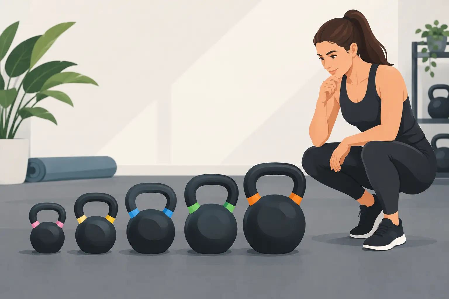 Hvilken kettlebell vægt skal du vælge til træning?
