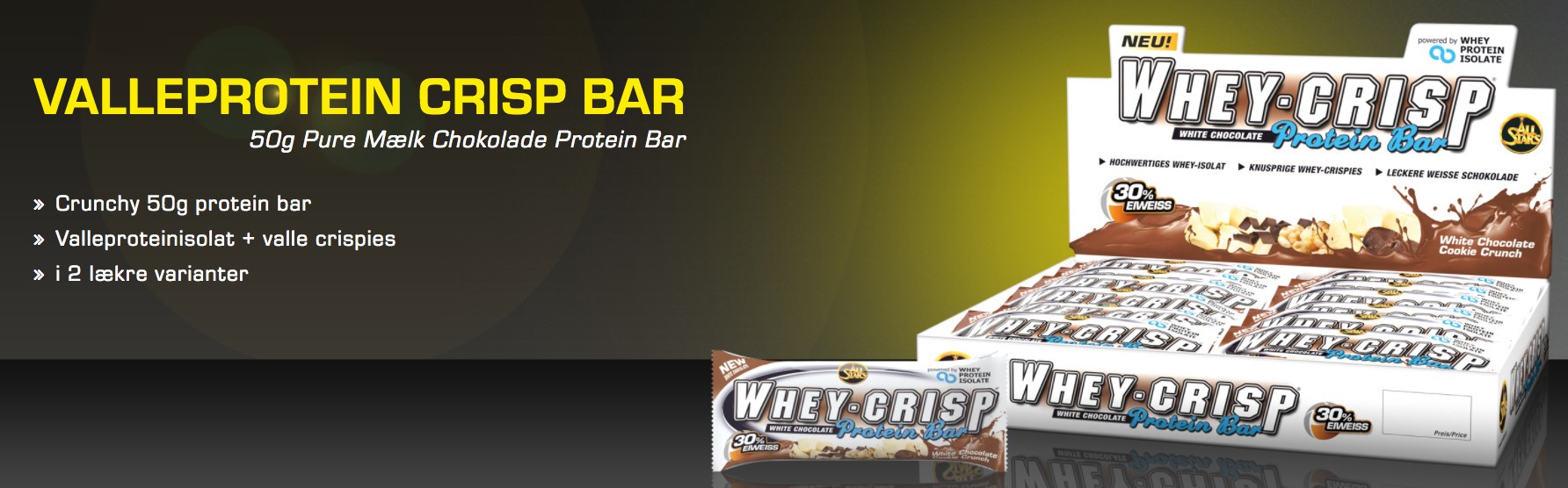 ALL STARS WHEY CRISP BAR 24 x 50 g 