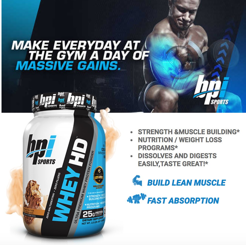 BPI SPORTS WHEY-HD 1850 g