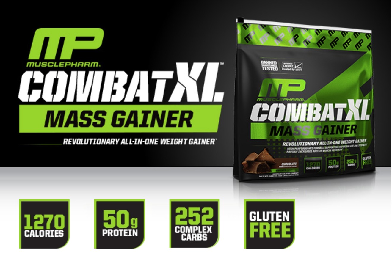 MUSCLEPHARM COMBAT XL MASS GAINER 5443 g 