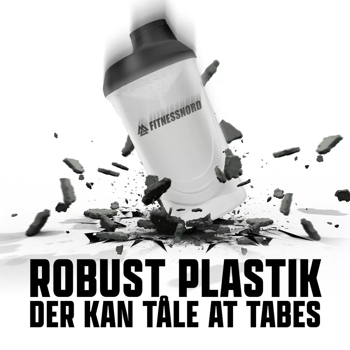 Shaker i transparent plast