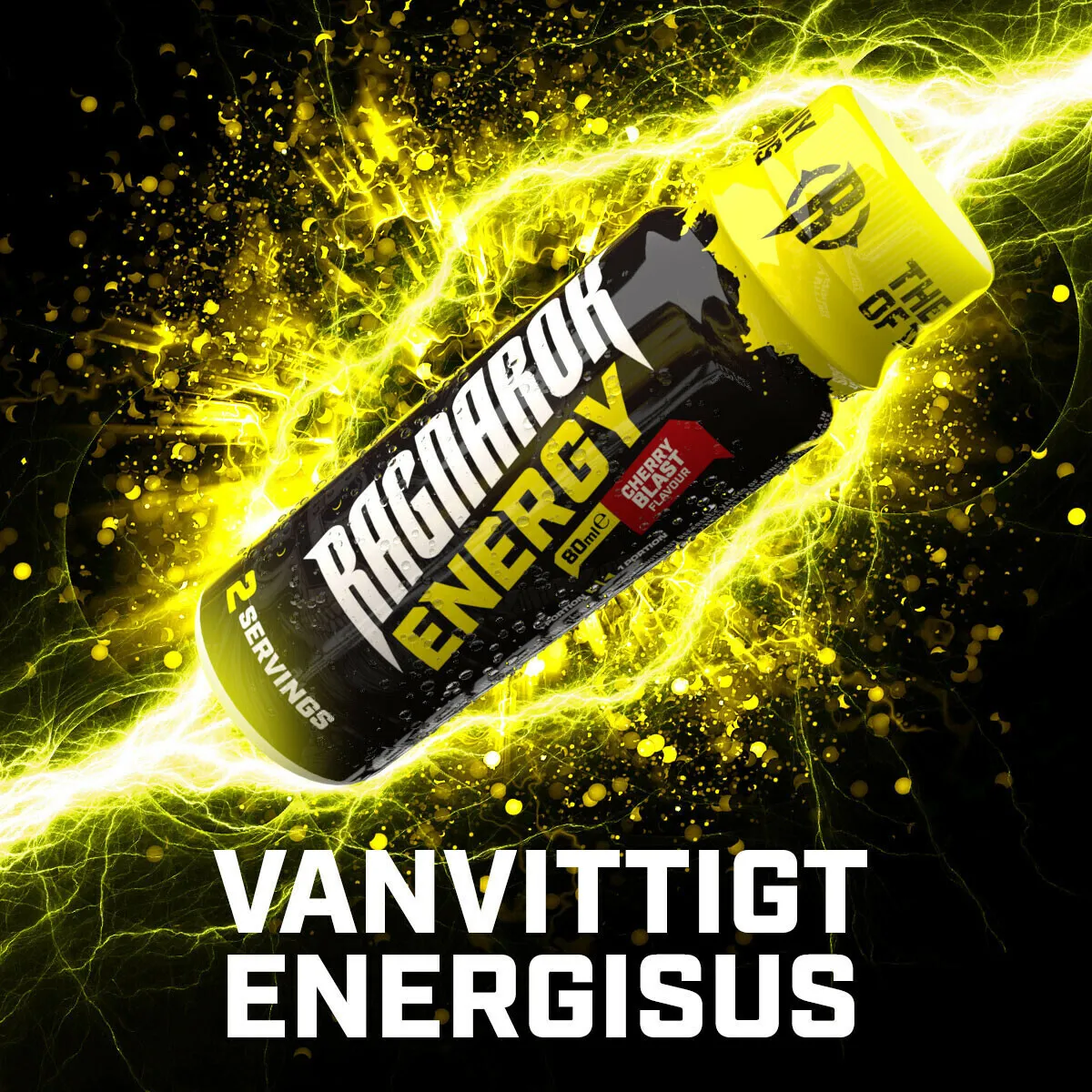 Ragnarok pre-workout energidrik (12 x 80 ml)