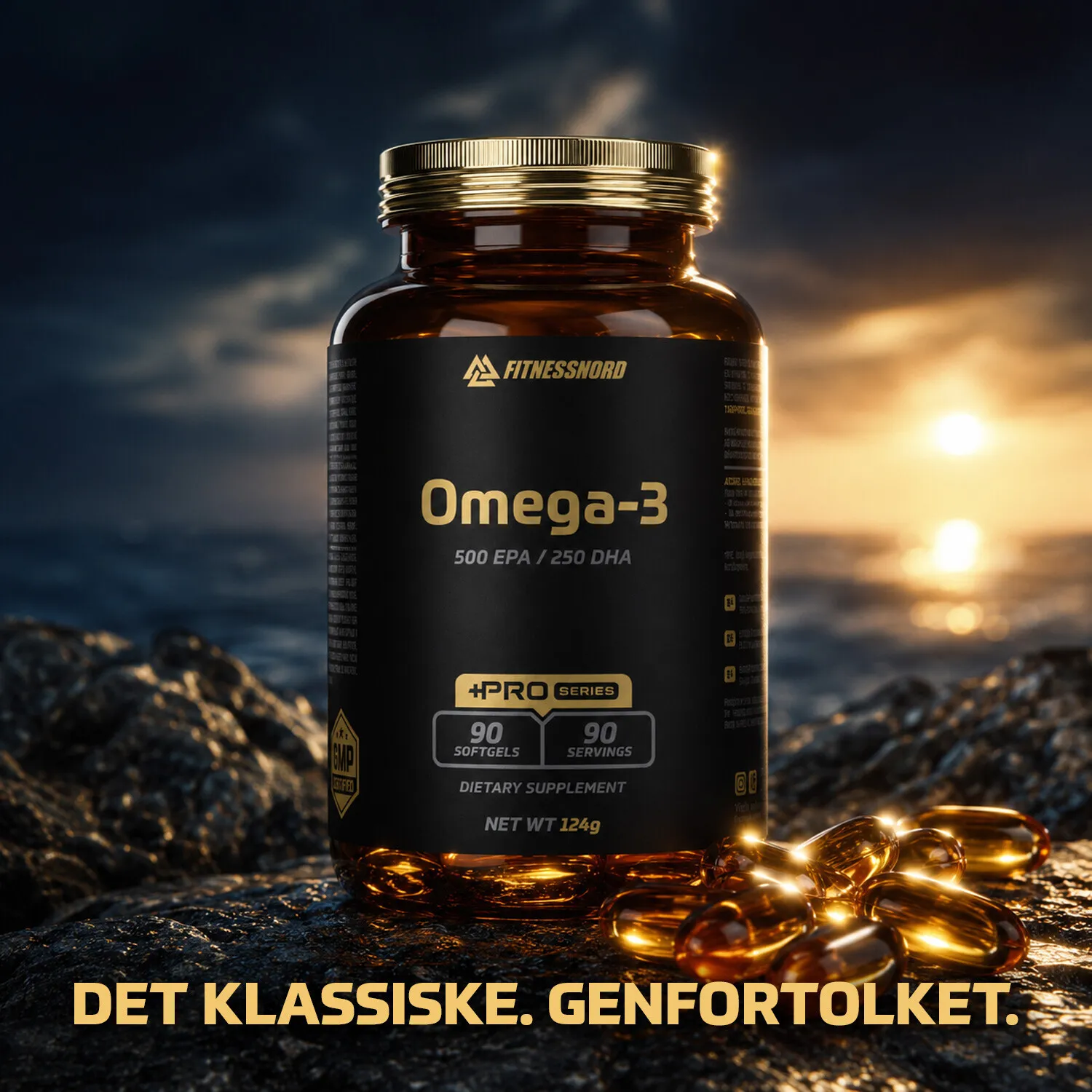Fitnessnord Omega-3 (90 softgels)