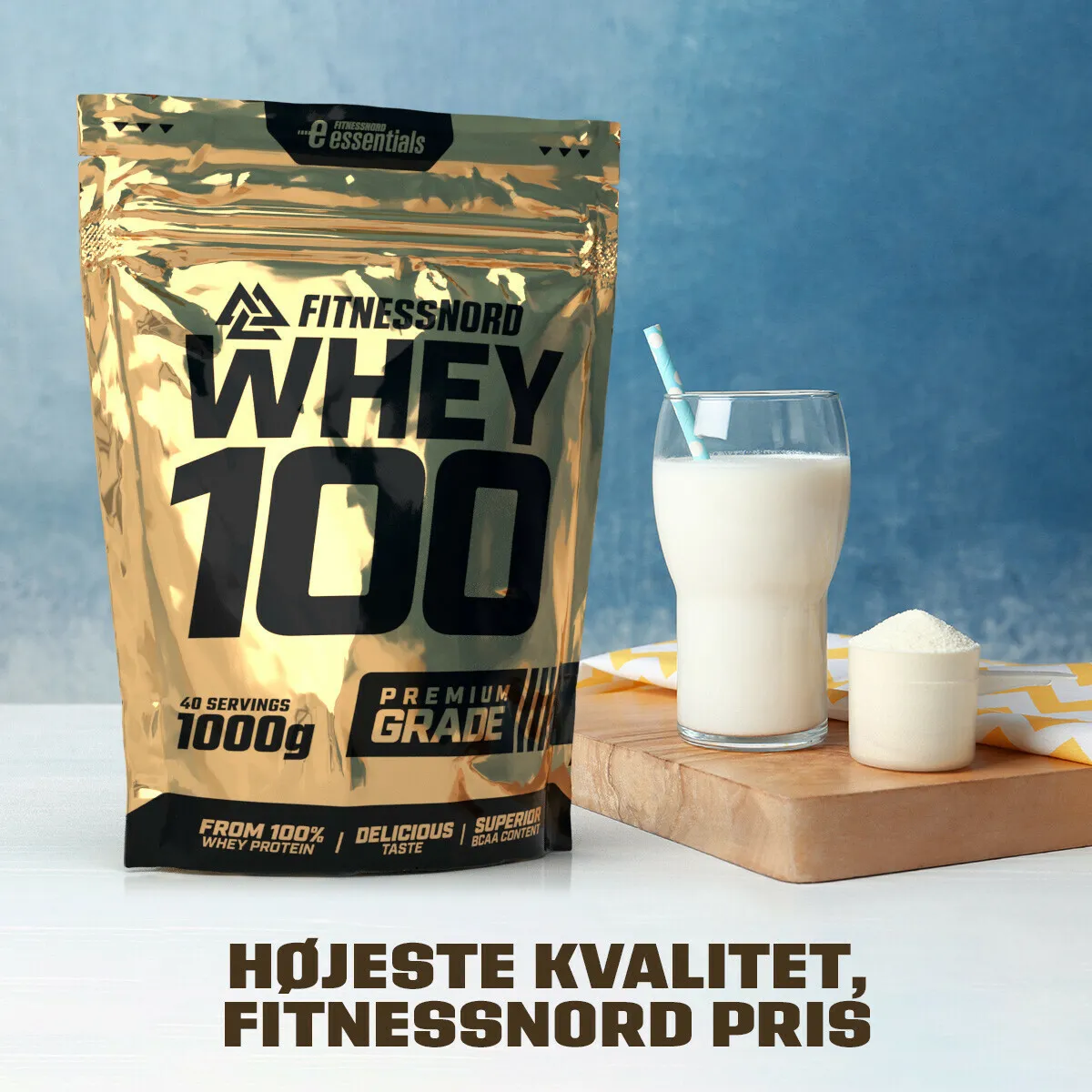 Vassleproteinpulver (1 kg)