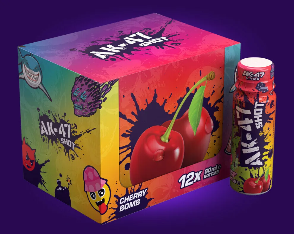 AĶ-47 pre-workout shots (48 x 80 ml)