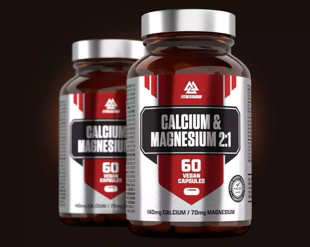 Kalcium och magnesium (60 kapslar)