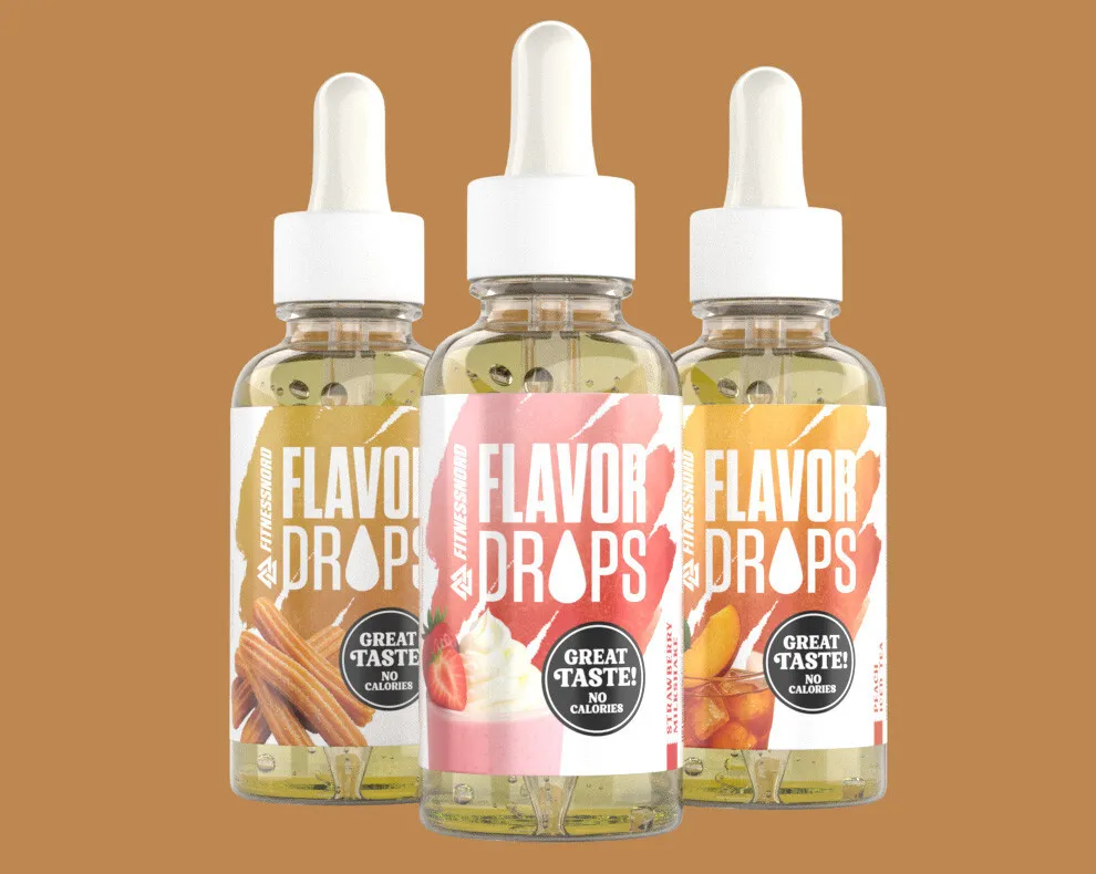 Fitnessnord Smagsdråber (50 ml) - Strawberry Milkshake