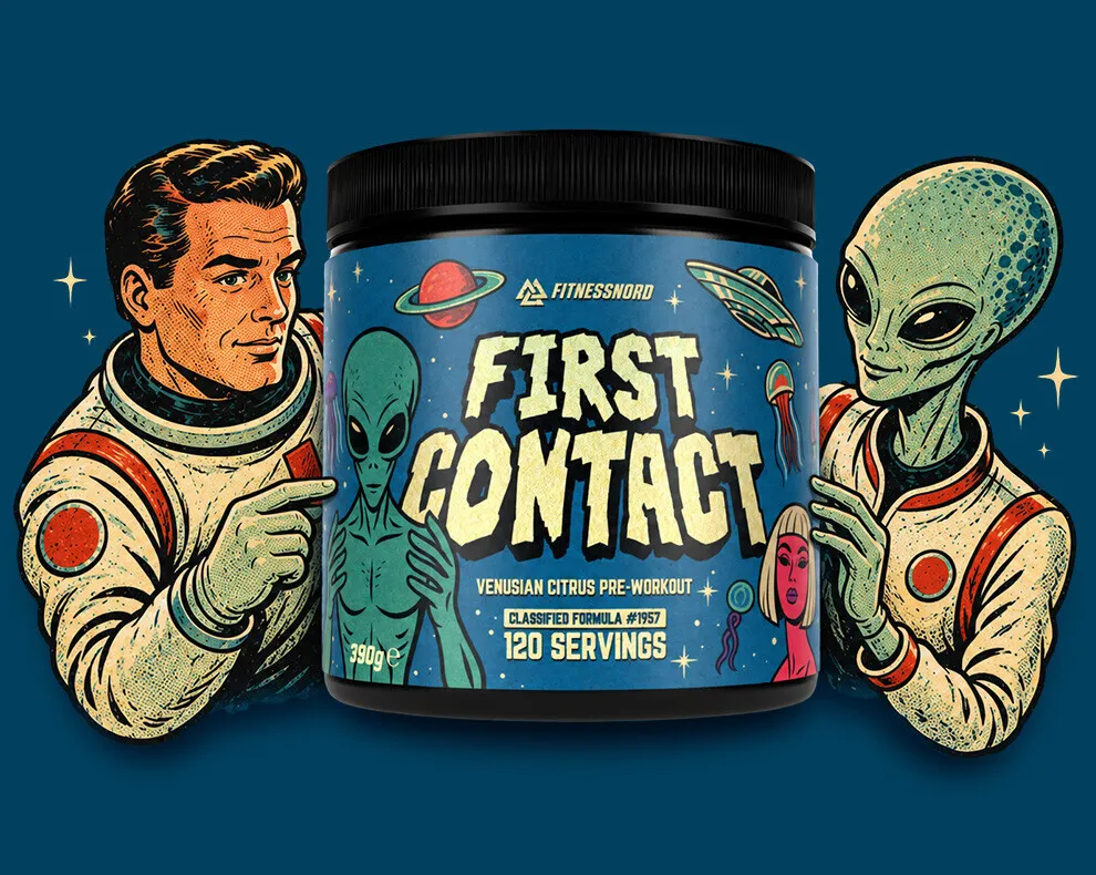 FIRST CONTACT 120 PORTIONER Pre-Workout - Lemonade