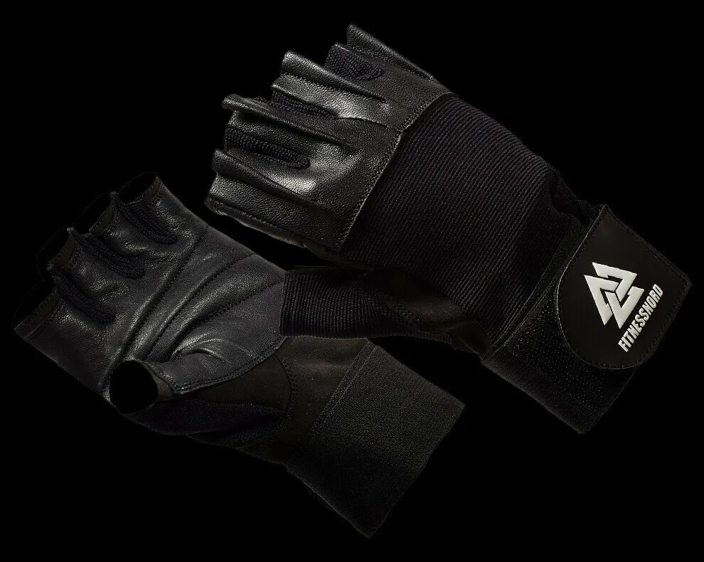 Träningshandskar med logo (1 par)