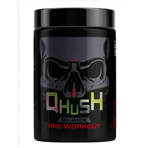 QHUSH Platinum Black Pre-Workout (525 g)