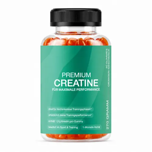 Premium Kreatin Gummies (60 st.) - Orange