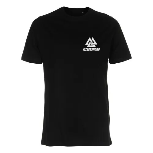 Unisex t-shirt i svart