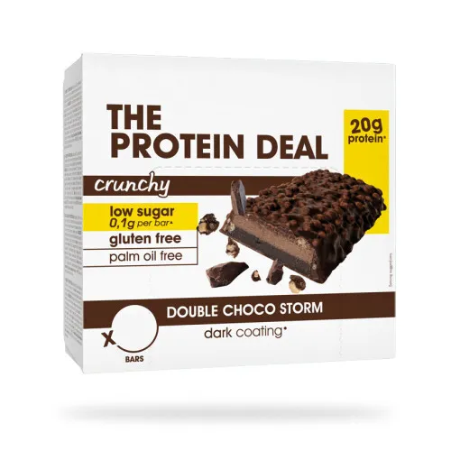 Crunchy Protein Bar (25 x 55 g) - Dark Chocolate