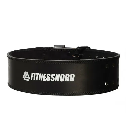 Träningsbälte i läder