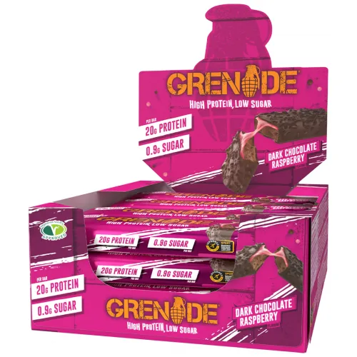 Grenade bar med 37% protein (12 x 60 g)