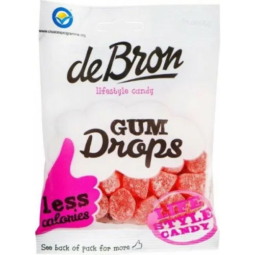 DE BRON SUGAR-FREE GUM DROPS 1 x 100 g