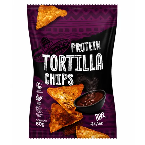 Proteintortillachips (1 x 60 g) - BBQ