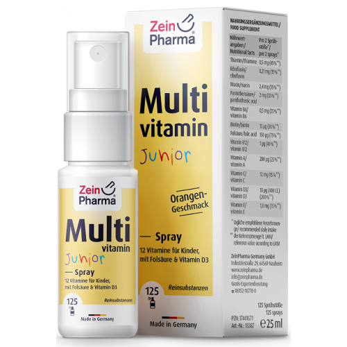 ZEIN  MULTIVITAMIN JUNIOR SPRAY - 25 ML.