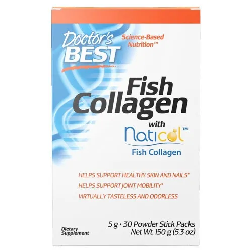 Fish Collagen med Naticol Fish Collagen, 30 stick packs