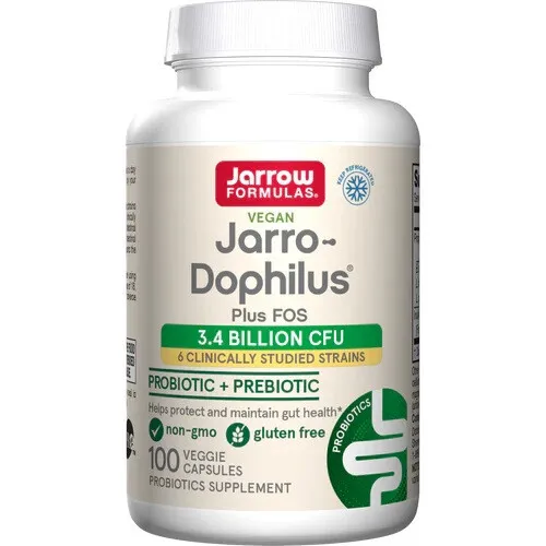 Jarro-Dophilus + FOS, 100 vkapsler