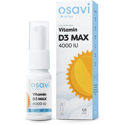 Vitamin D3 Oral Spray MAX 4000IU 12.5 ml.