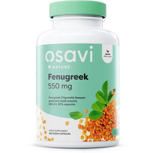 Fenugreek 550mg 120 v-kapsler