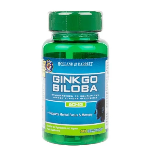 Ginkgo Biloba 60mg, 60 tabs