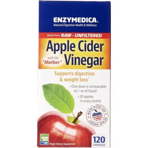 Apple Cider Vinegar, 120 kapsler