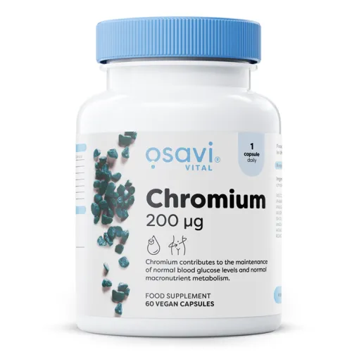 Chromium 200mcg 60 vegan kapsler